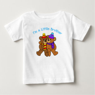 Camiseta De Bebé Bear Lil Bro