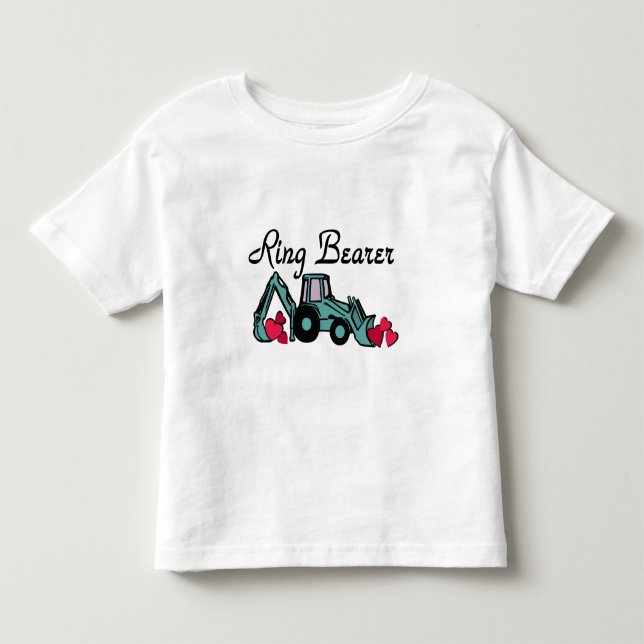 Camiseta De Bebé Bearer Backhoe (Anverso)