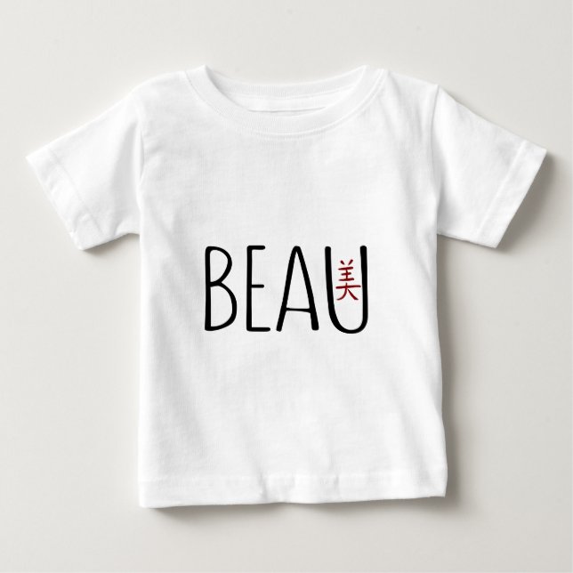 Camiseta De Bebé Beau (Anverso)