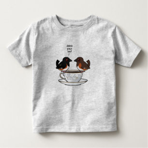 Camiseta De Bebé ¡Beba su té!