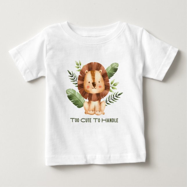 Camiseta De Bebé Bebé Adorable (Anverso)