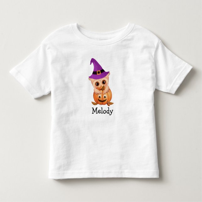 Camiseta De Bebé Bebé Adorable Halloween (Anverso)