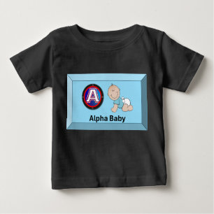 Camiseta De Bebé Bebé alfa