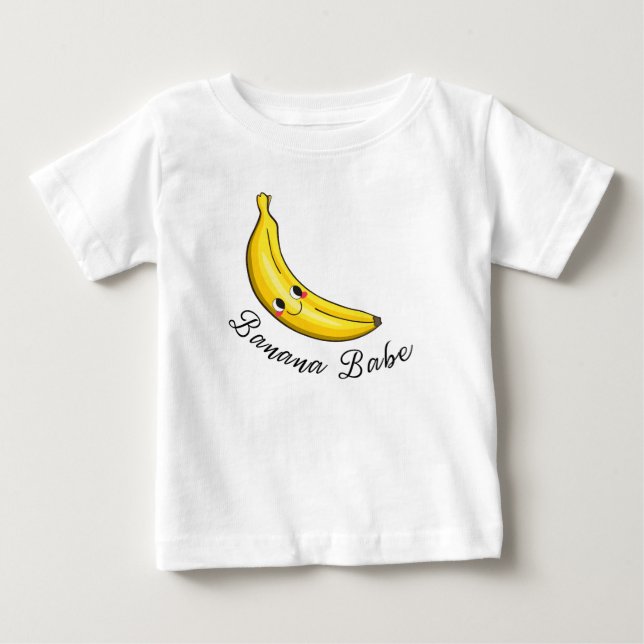 Camiseta De Bebé Bebé Banana (Anverso)