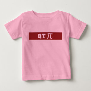 Camiseta De Bebé Bebé bebé niño pequeño Cutie Pie QT Pi Camiseta
