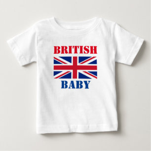 CAMISETA DE BEBÉ BEBÉ BRITÁNICO