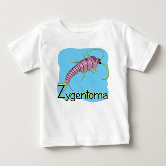 Camiseta De Bebé Bebé Bug Z (Anverso)