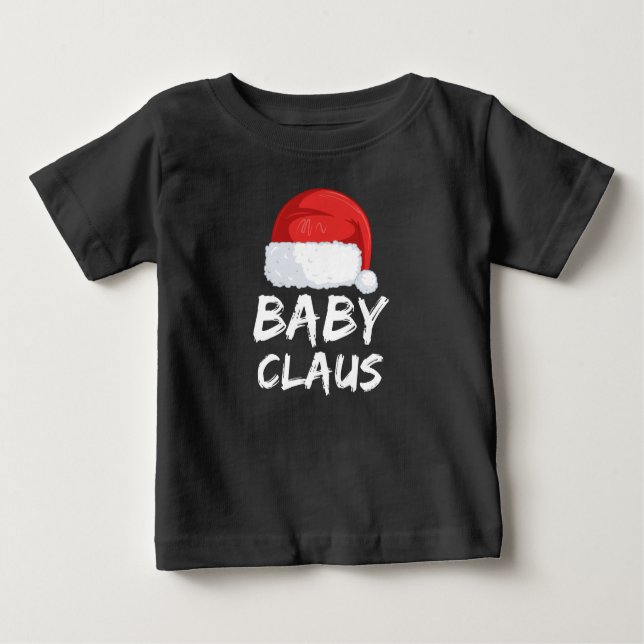 Camiseta De Bebé bebé claus (Anverso)