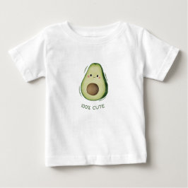 Camiseta De Bebé Bebé de aguacate 100% tipografía