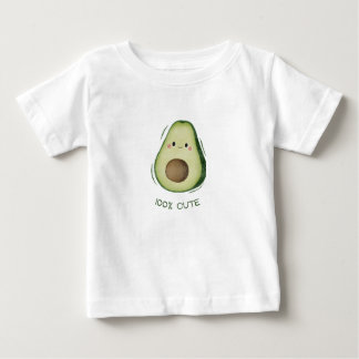 Camiseta De Bebé Bebé de aguacate 100% tipografía