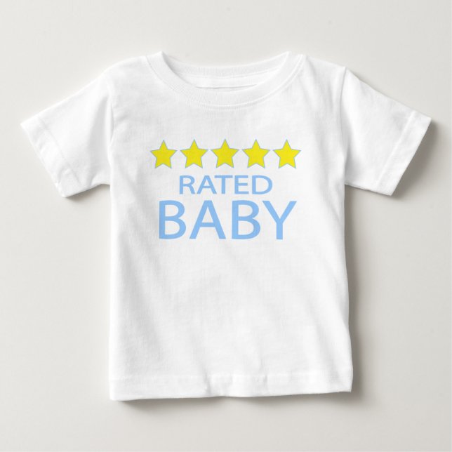 Camiseta De Bebé Bebé de cinco estrellas (Anverso)