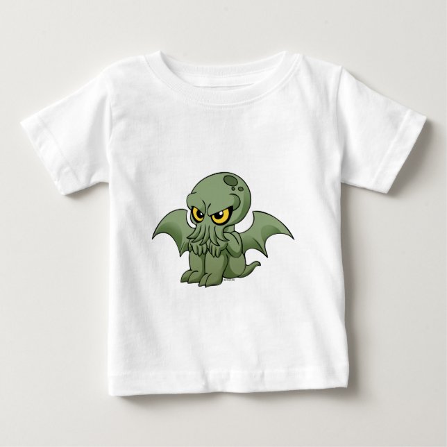 Camiseta De Bebé Bebé de Cthulhu (Anverso)