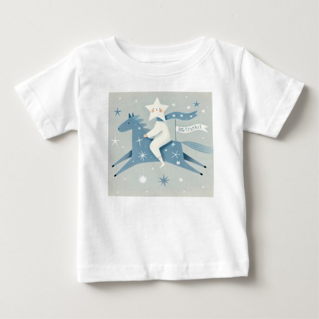 Camiseta De Bebé Bebé de enfermería de Little Star (Anverso)