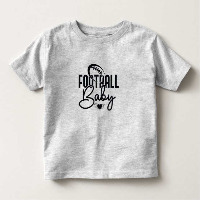 Camiseta De Bebé Bebé de fútbol (Anverso)