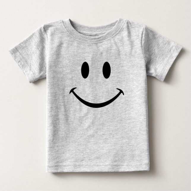Camiseta De Bebé bebé de la cara (Anverso)