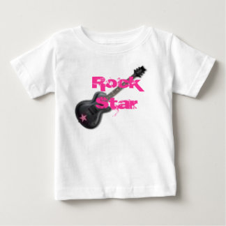 Camiseta De Bebé bebé de la estrella del rock, estrella del rock