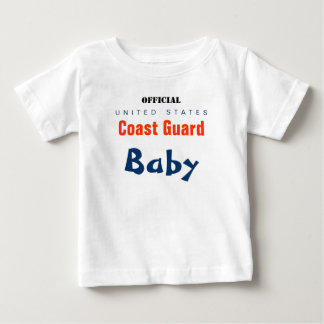 Camiseta De Bebé Bebé de la Guardia Costera