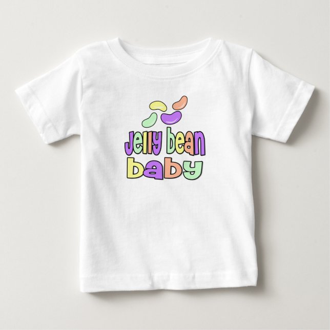 Camiseta De Bebé Bebé de la haba de jalea (Anverso)