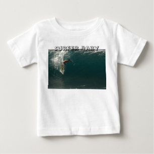 Camiseta De Bebé Bebé de la persona que practica surf