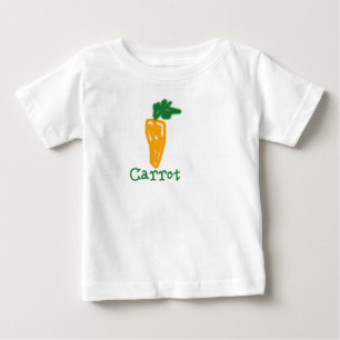 Camiseta De Bebé Bebé de la zanahoria