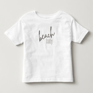 Camiseta De Bebé bebe de playa. Toddler T-Shirts