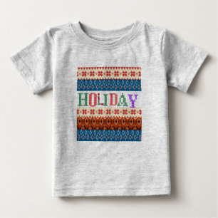 Camiseta De Bebé Bebé de vacaciones grises