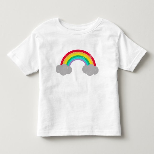 Camiseta De Bebé Bebé del arco iris (Anverso)