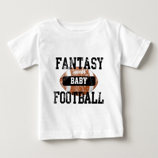 Camiseta De Bebé Bebé del fútbol de la fantasía (Anverso)