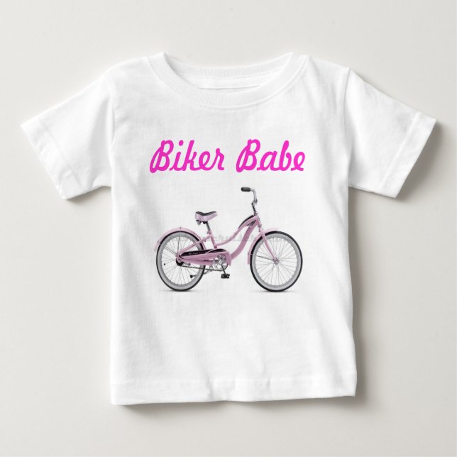 Camiseta De Bebé ¡Bebé del motorista - y orgulloso de él! (Anverso)