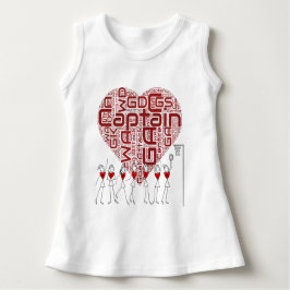 Camiseta De Bebé Bebé del Netball del corazón