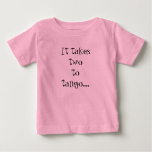 Camiseta De Bebé Bebé del tango