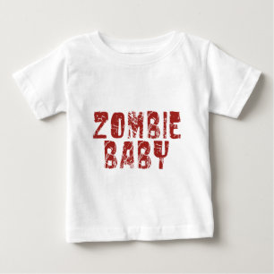 Camiseta De Bebé bebé del zombi