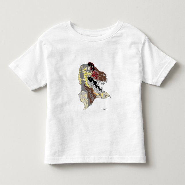 Camiseta De Bebé Bebé :   DINOSAURIO (Anverso)