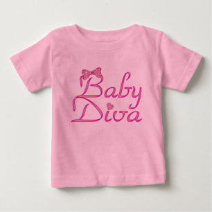 Camiseta De Bebé Bebé Diva