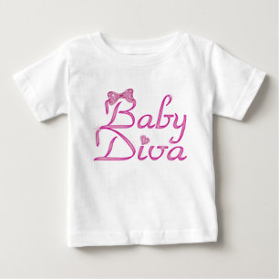 Camiseta De Bebé Bebé Diva