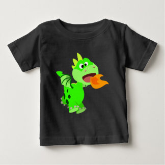 Camiseta De Bebé Bebé Dragón bebé Personalizado escupiendo incendio