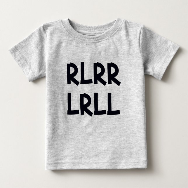 Camiseta De Bebé Bebé Drummer - Paradiddle (Anverso)