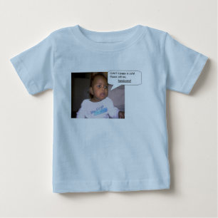 Camiseta De Bebé bebé elegante de la boca