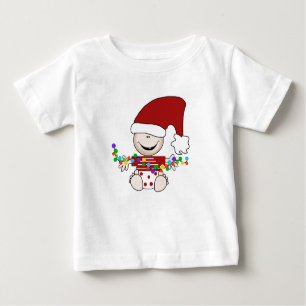 Camiseta De Bebé Bebé Elf con luces