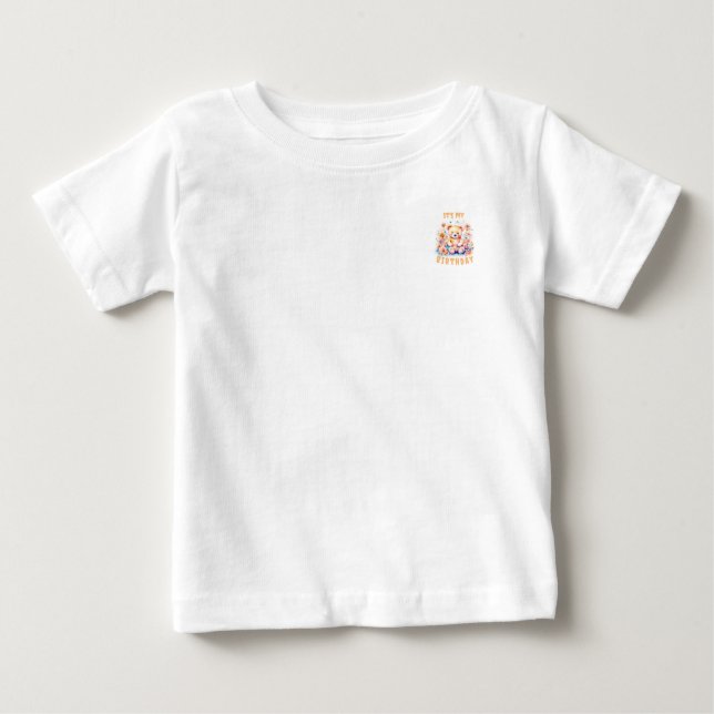 Camiseta De Bebé Bebé es mi cumpleaños  (Anverso)