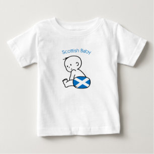 Camiseta De Bebé Bebé escocés