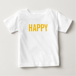 Camiseta De Bebé Bebé feliz