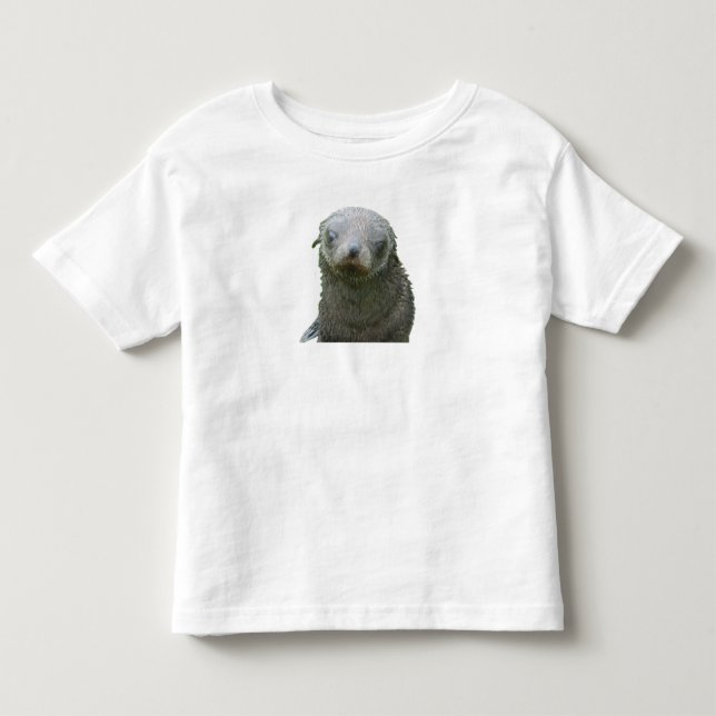 Camiseta De Bebé Bebé Foca Adorable (Anverso)