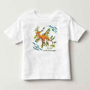 Camiseta De Bebé Bebé frondoso de las ilustraciones de Seadragon y