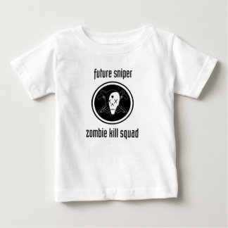Camiseta De Bebé Bebé futuro del francotirador de ZKS