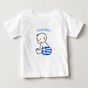 Camiseta De Bebé Bebé griego