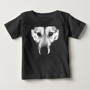 Camiseta De Bebé Bebé Husky Camisas Siberian Husky Camiseta para be