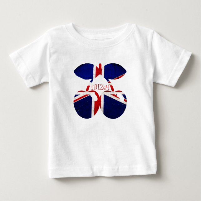 Camiseta De Bebé ¡Bebé Ibiza! (Anverso)