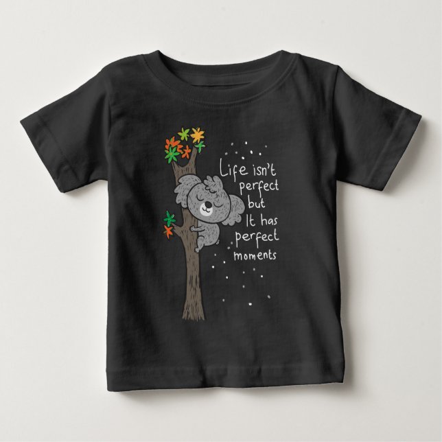 Camiseta De Bebé Bebé koala (Anverso)