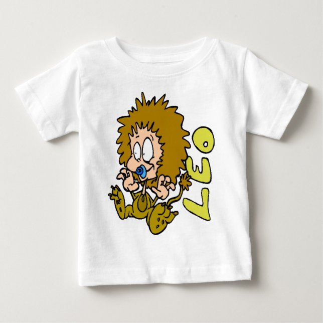Camiseta De Bebé Bebé Leo (Anverso)